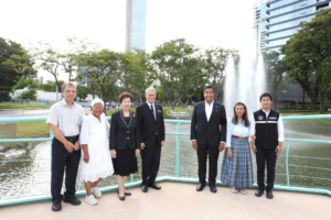 บี.กริม ส่งมอบ “Fountain of Compassion” กลางสวนลุมพินีฉลองวาระ 100 ปี เติมแลนด์มาร์กแห่งความสุขและความโอบอ้อมอารีใจกลางกรุงเทพฯ